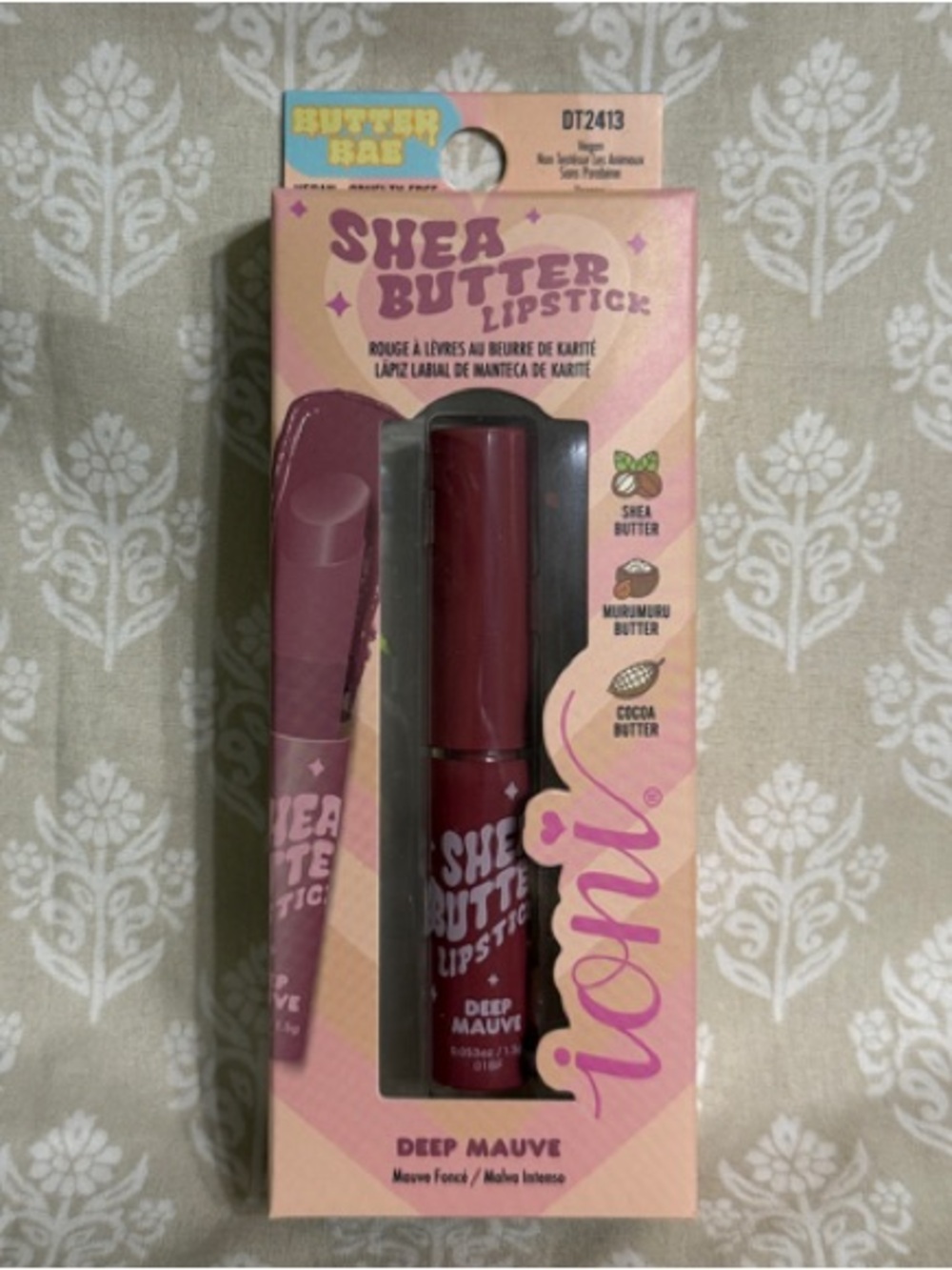ICON Shea Butter Lipstick — Deep Mauve